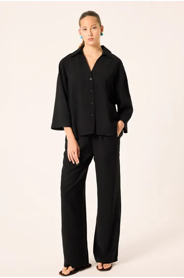 VISCOSE SHIRT PANTS SET
