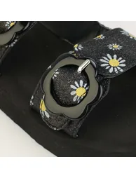 Women's Rocket Dog Wilde Eloise Glitter Sandals in Black - 4