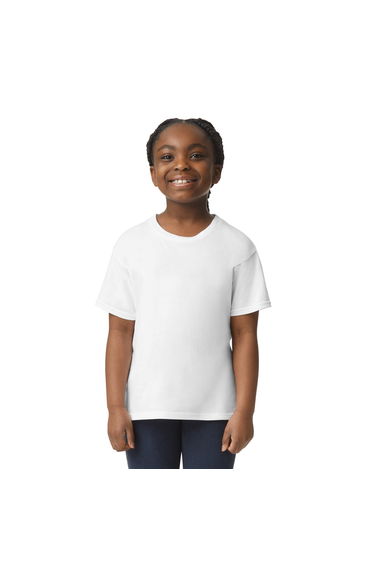 Gildan Childrens/Kids Plain T-Shirt - White
