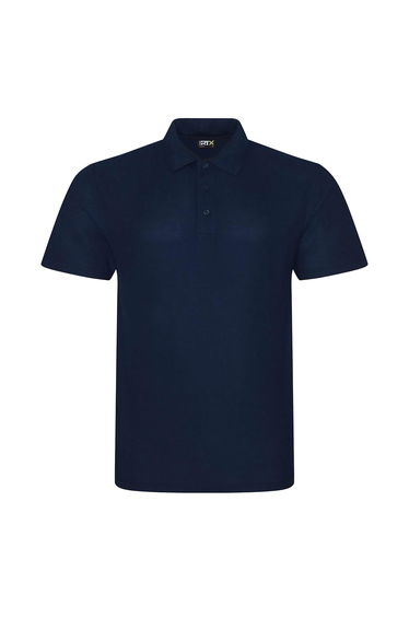 PRO RTX Mens Pro Pique Polo Shirt - Navy
