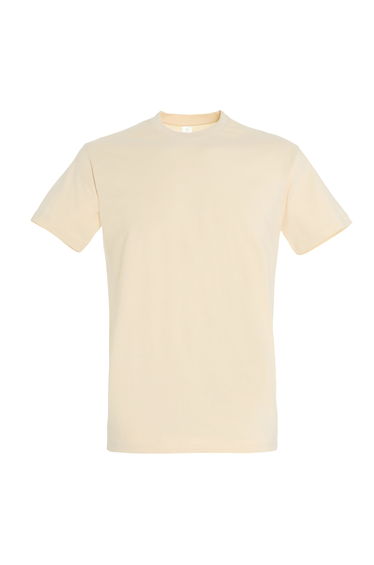 SOLS Mens Imperial Heavyweight Short Sleeve T-Shirt - Cream