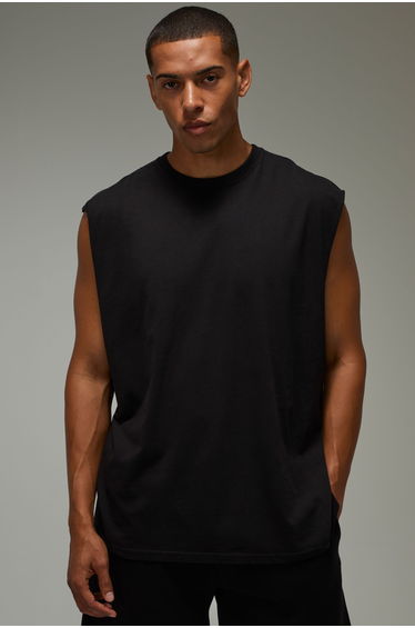 Active Pressure Makes Diamonds Oversized Tank - black
