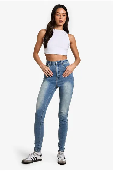 The Tall Skinny Jean - vintage wash