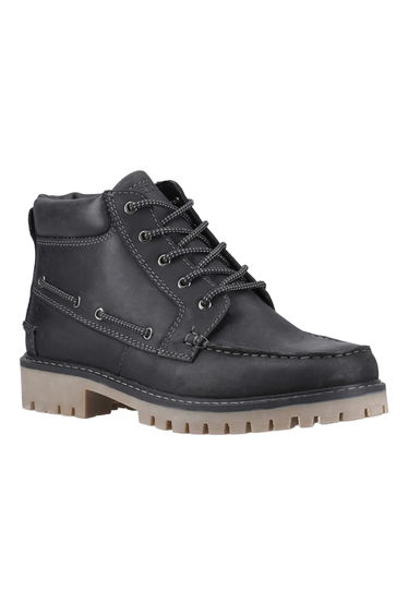 Sperry Mens Baltimore Leather Boots - Black