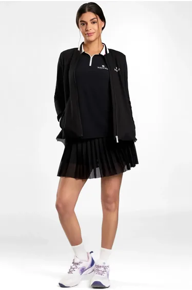 Active Pleat-Back Jacket - SEASONAL BLACK