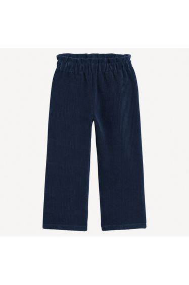 Velour Wide Leg Trousers