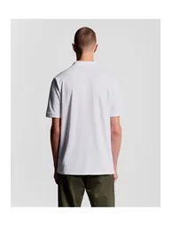 Plain Polo Shirt White - 2