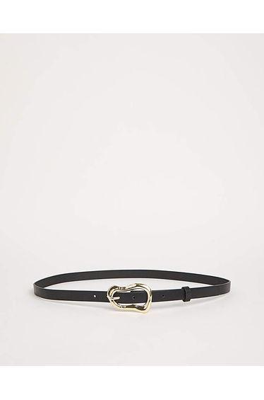 Oval Buckle Jean Belt