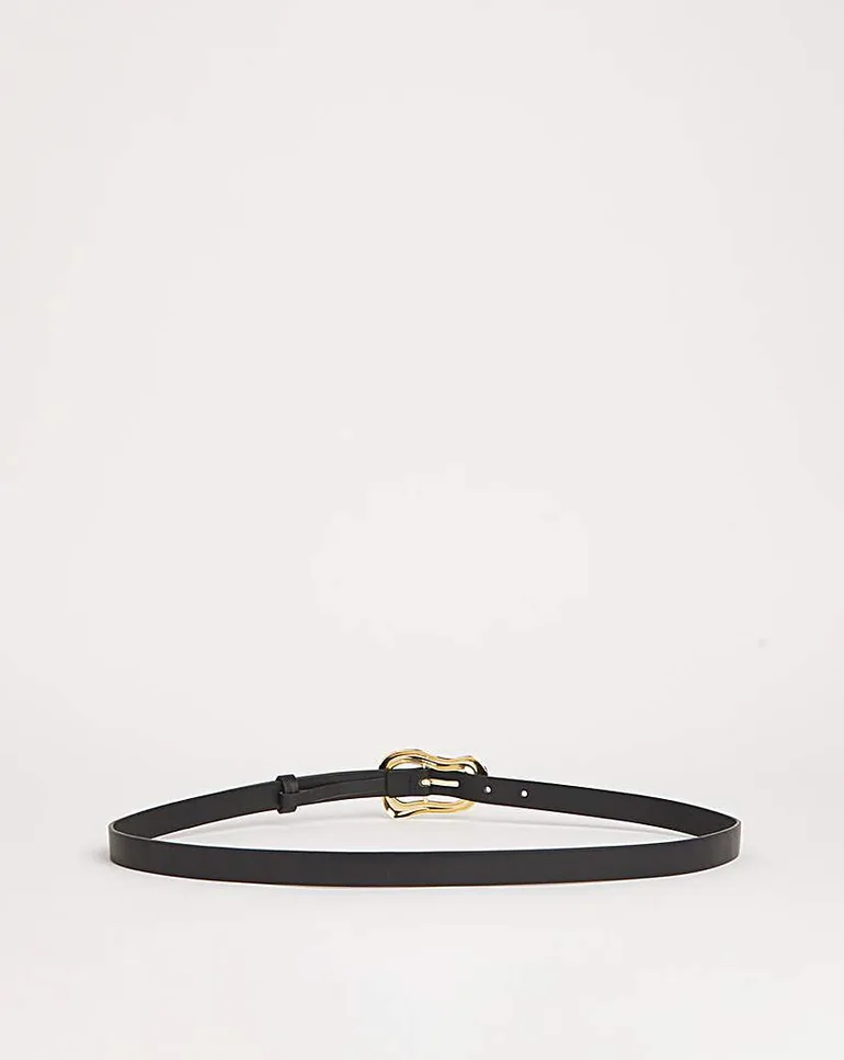 Oval Buckle Jean Belt - 3