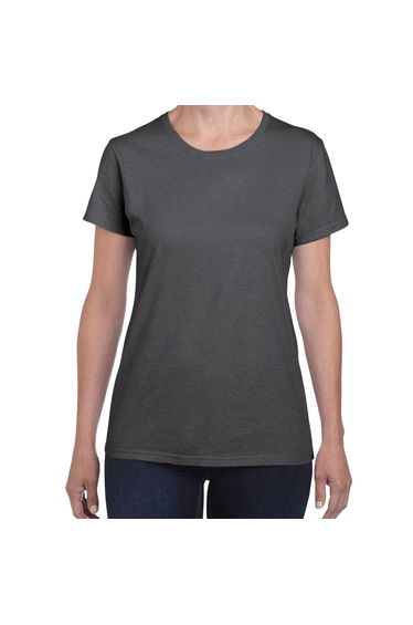 Gildan Womens/Ladies Heather Cotton Heavy T-Shirt - Dark Heather