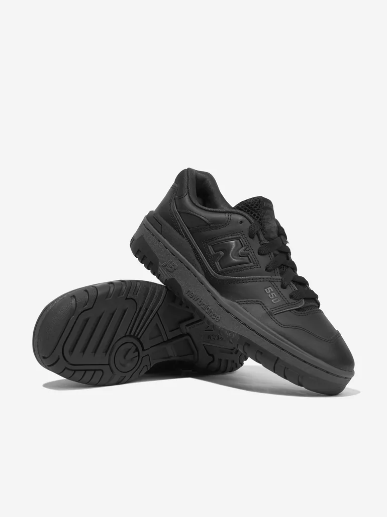 Kids B550 Trainers in Black - 1