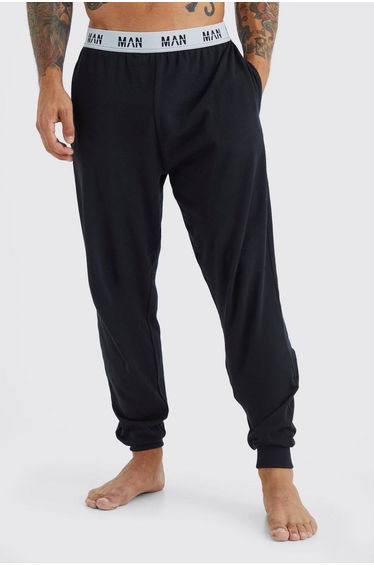 Man Loungewear Joggers - black