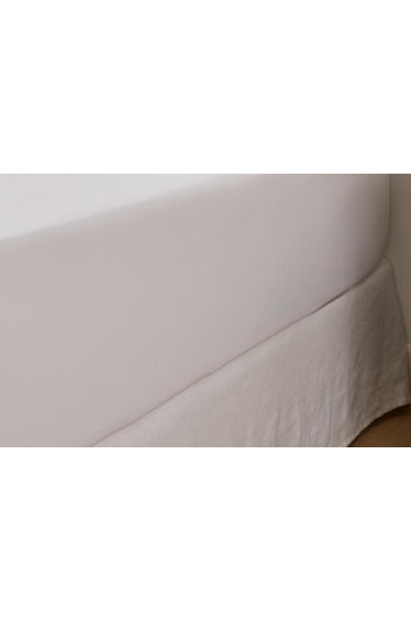Opale Cotton Sateen Fitted Sheet with 30cm Flap