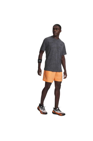 Under Armour Mens Vertical Logo Regular Shorts - Orange