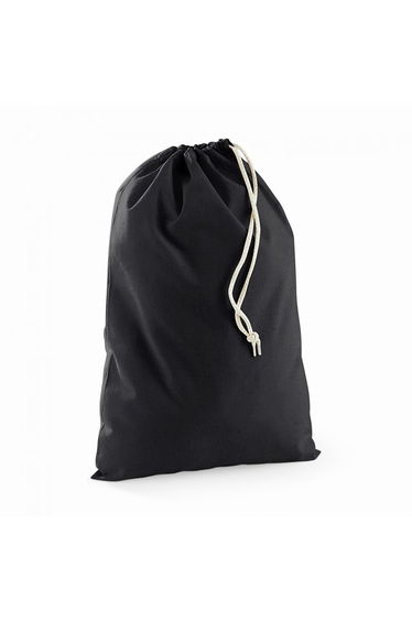 Westford Mill Cotton Stuff Bag - 0.25 To 38 Litres - Black