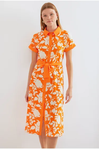 BDART Flowering Midi Dress with Bow