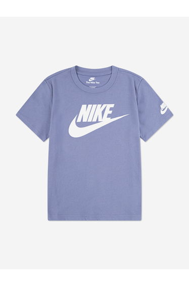 Nike Kids Futura Evergreen T-Shirt in Blue