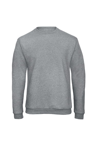 B&C Adults ID. 202 50/50 Sweatshirt - Heather Grey