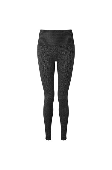 TriDri Womens/Ladies Knitted City Leggings - Charcoal Grey