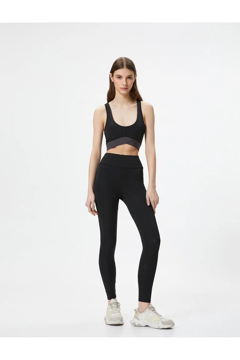 Sports Tights Standard Waist Tight Fit - 1