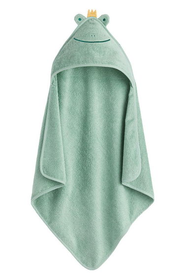 Rainette Frog 100% Organic Cotton Bath Cape
