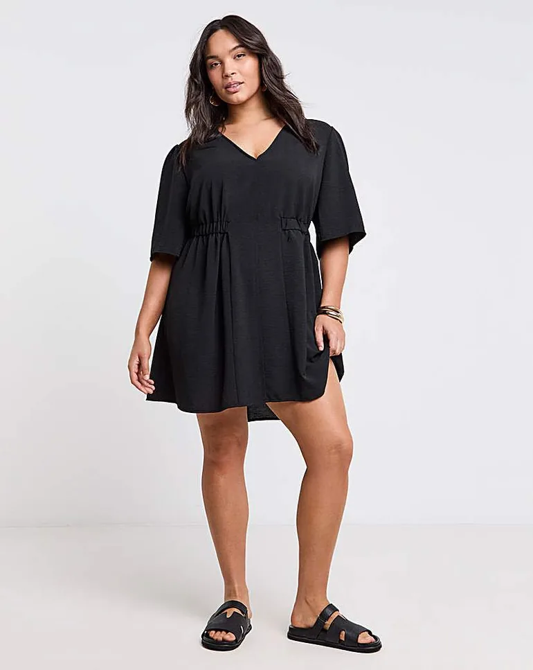 black skater dress with pockets Selene Multiway Maxi Skater Dress W. Pockets