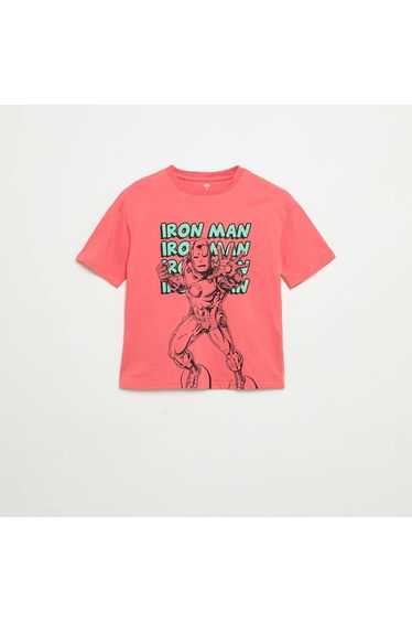 Marvel Short-Sleeved T-shirt RED