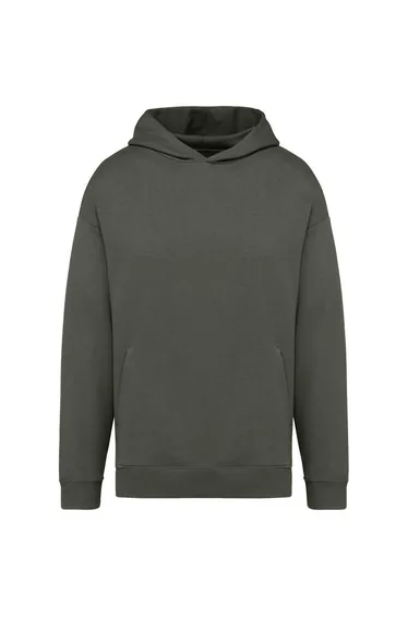 Native Spirit Unisex Adult Oversized Hoodie - Organic Khaki