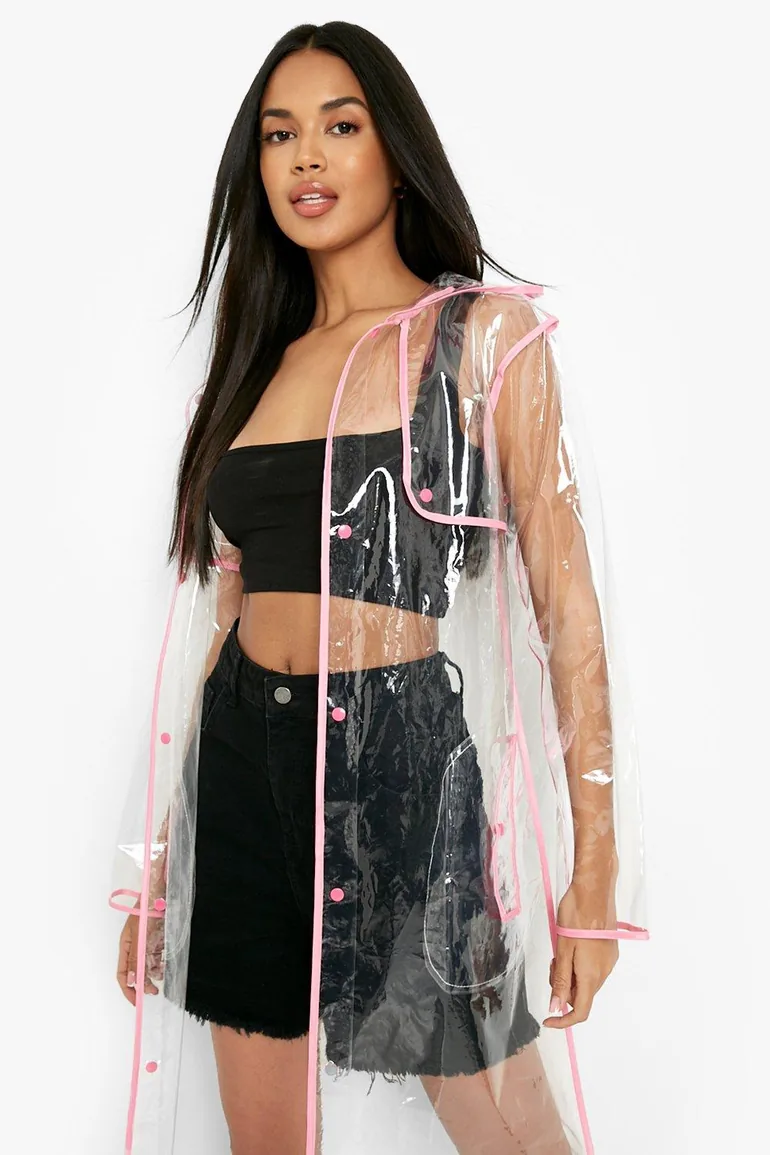 Longline Transparent Festival Mac - pink - 3