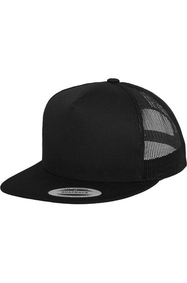 Flexfit By Yupoong Classic Trucker Cap - Black