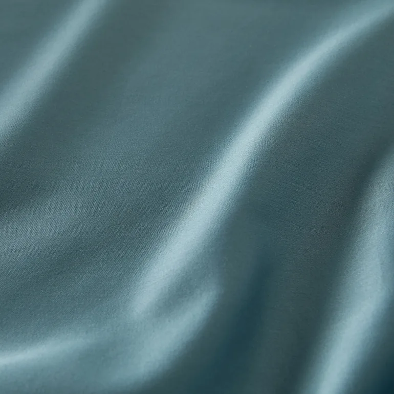 Opale Plain Cotton Sateen Flat Sheet - 4