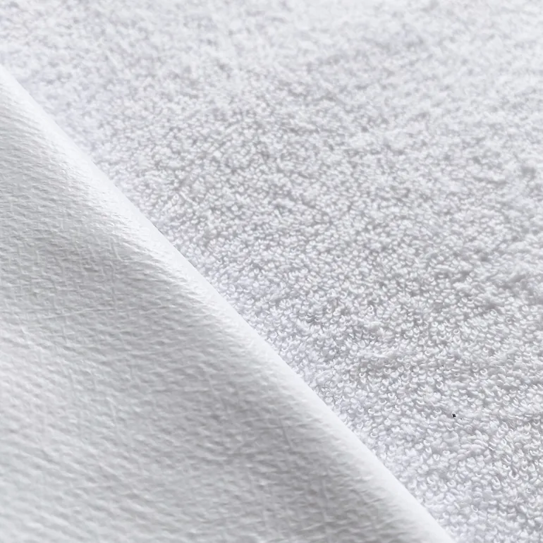 Waterproof Mattress Protector. 98% recycled cotton fleece - 1