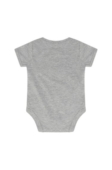 Larkwood Baby Boys/Girls Essential Short Sleeve Bodysuit - Heather Grey