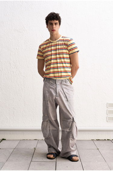 GIESTO Wide Leg Cargo Pants