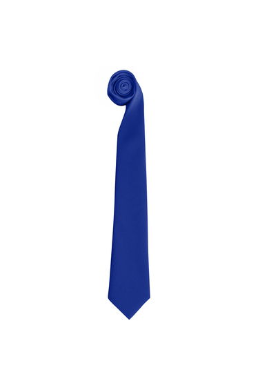 Premier Tie - Men Plain Work Tie - Royal