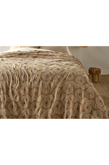 Belby Embroidered 100% Cotton Bedspread
