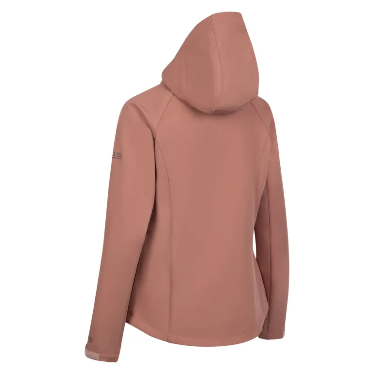 Trespass Womens/Ladies Bela II Waterproof Soft Shell Jacket - Clay - 1