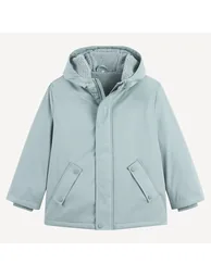 Sherpa-Lined Hooded Windbreaker - 1