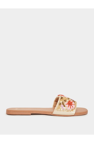 Women Embellished Flat Sandals