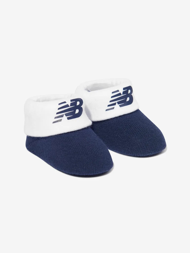 New Balance Baby Boys Bodysuit Gift Set in Navy - 3