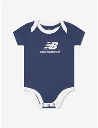 New Balance Baby Boys Bodysuit Gift Set in Navy - 1