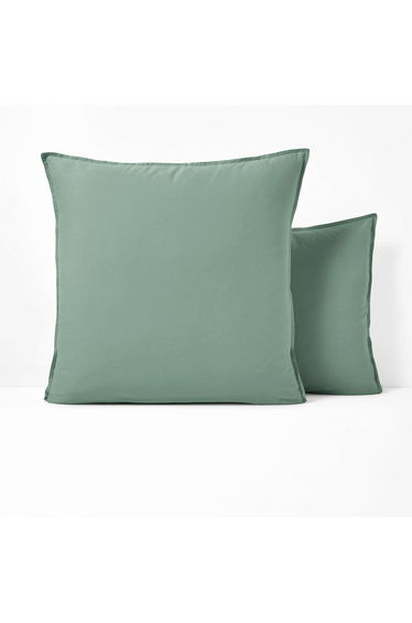 Scenario Plain Washed Cotton Pillowcase