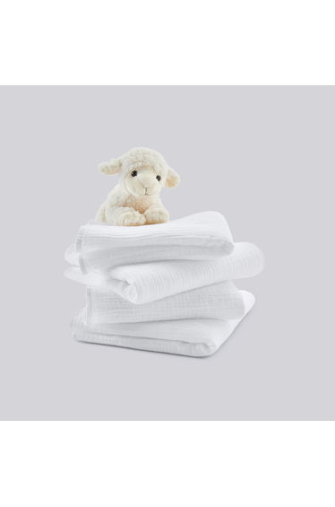KUMLA Cotton Gauze Nappies (Pack of 4)