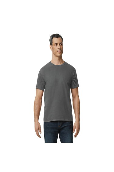 Gildan Mens Plain Lightweight T-Shirt - Charcoal