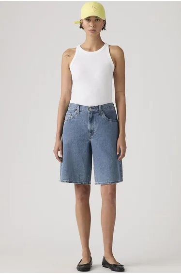 Baggy Dad Jort Bermuda Shorts
