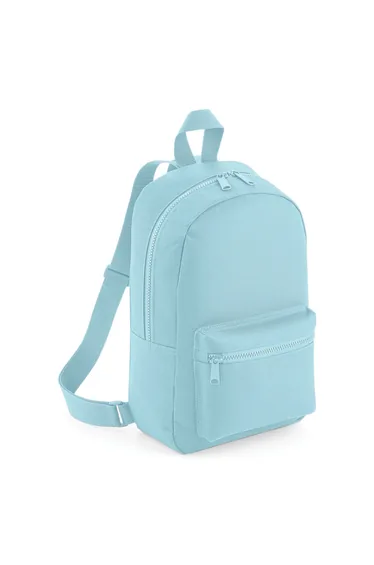 Bagbase Mini Essential Backpack/Rucksack Bag - Powder Blue