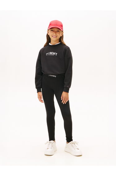 Tommy Hilfiger Girls Legging Set in Black