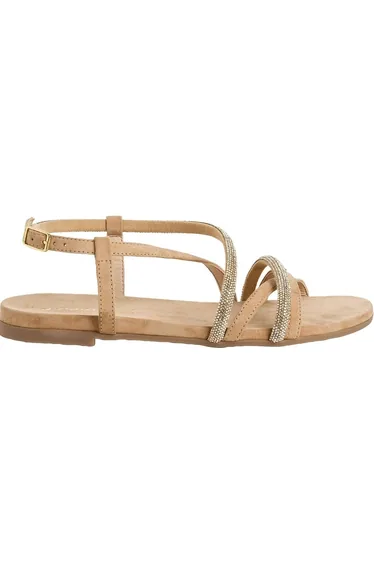 Flat Multi Strap Sandals