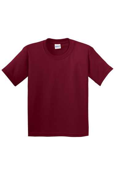 Gildan Youth Unisex Heavy Cotton T-Shirt - Cardinal