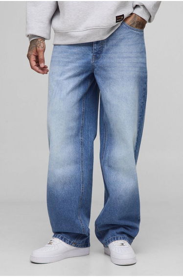 Tall Relaxed Fit Jeans - mid wash